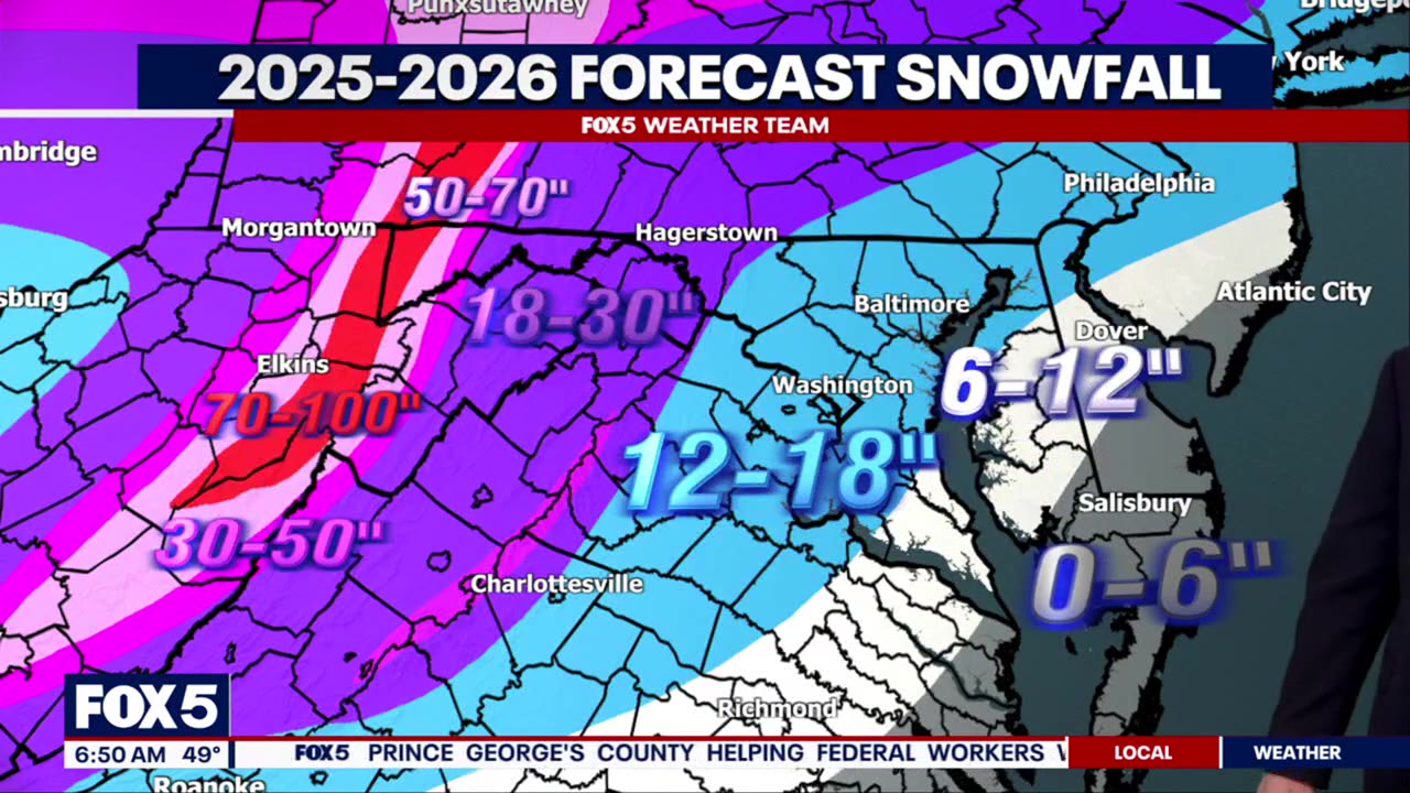 DMV Winter Weather 2025-2026 Outlook