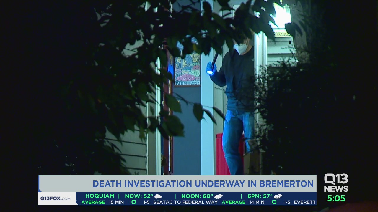 Death investigation underway in Bremerton