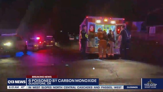 Six people poisoned by carbon monoxide from generator