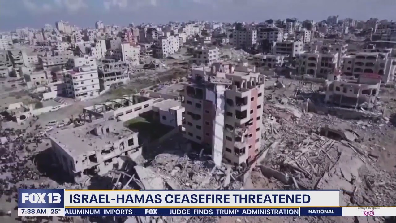 Israel-Hamas ceasefire threatened