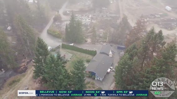 Graham Fire highlights the only home left standing in community ravaged by fire