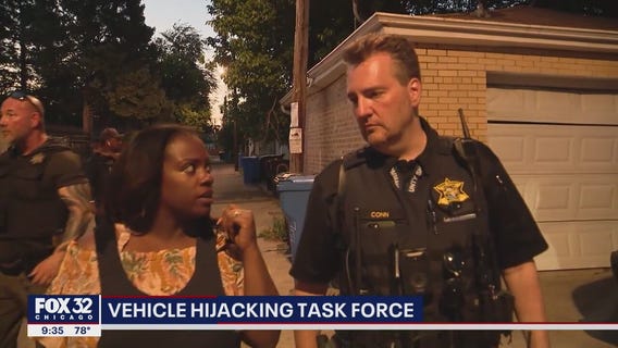 FOX 32 Chicago's Tia Ewing joins police looking for carjackers: special report