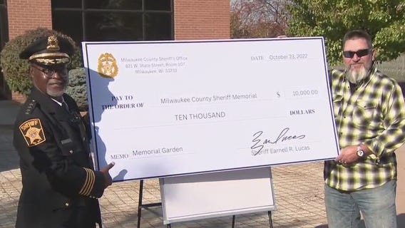 Milwaukee County Sheriff Earnell Lucas' last day on job, gift to memorial