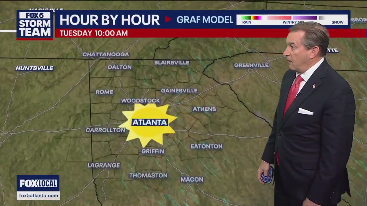 Monday night forecast update