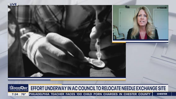 Effort underway in Atlantic City to relocate syringe exchange site by Atlantic City Council