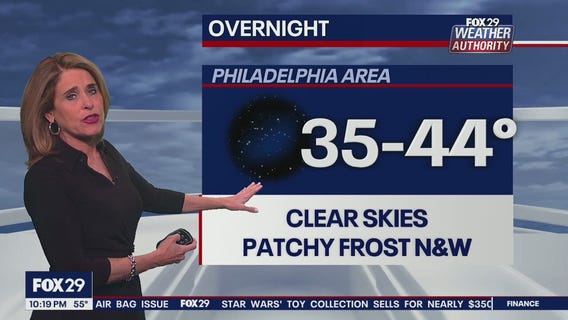 Weather Authority: Wednesday, 10 p.m. update