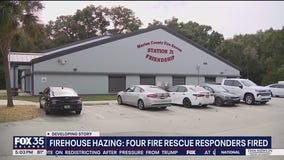 Alleged firehouse hazing leads to firings, felony charges
