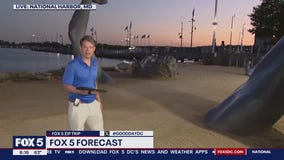 Morning sunrise at National Harbor!