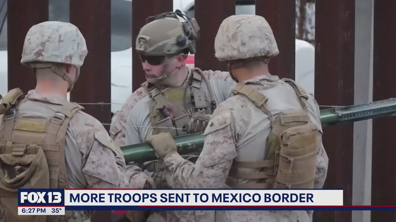 More troops sent to Mexico border