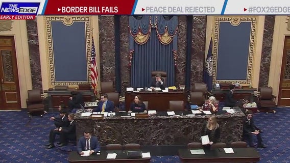 Border bill shut down in Senate