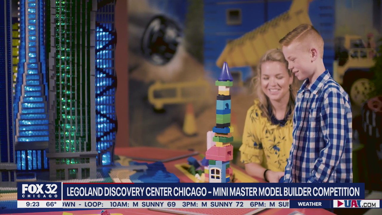 Chicago's best lego builders show off their brick-stacking skills in new competition.