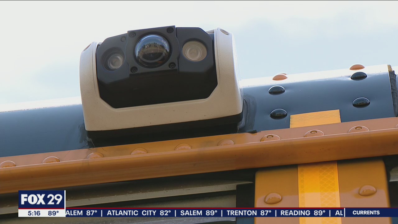 Bensalem School District fitting school buses with 360-degree cameras to record moving violations