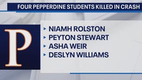 4 Pepperdine students killed in PCH crash