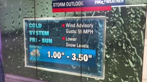 Late night weather update: