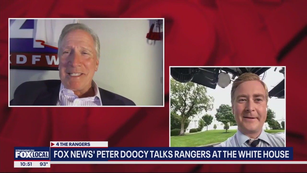 Mike, Peter Doocy talk Rangers White House visit