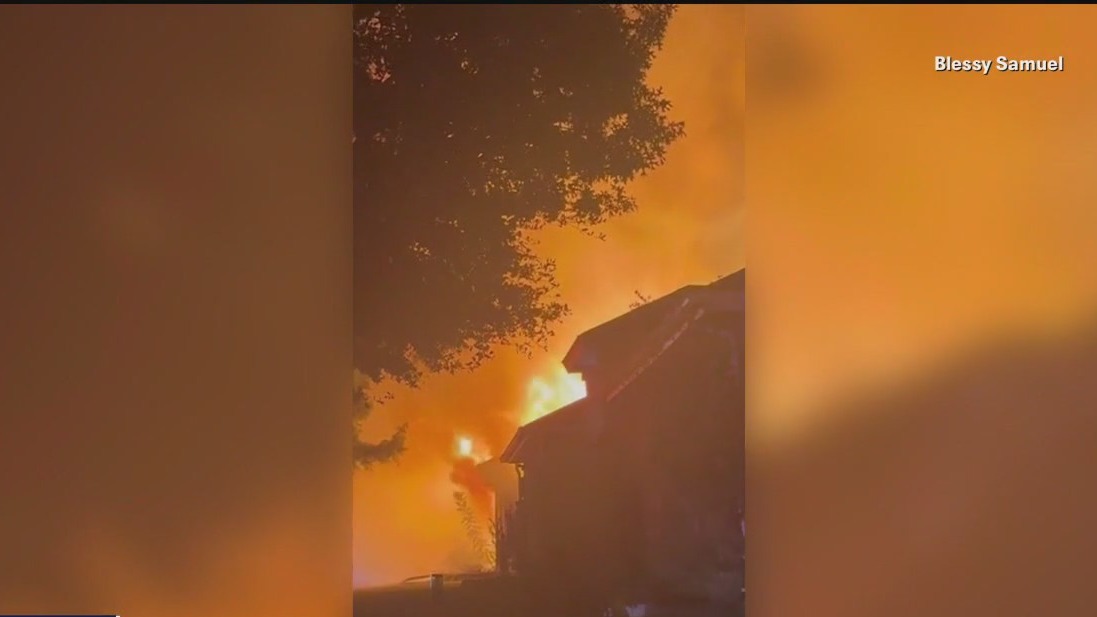 Home leveled by explosion in The Colony