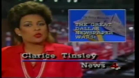 Dallas Newspaper Wars (1984)