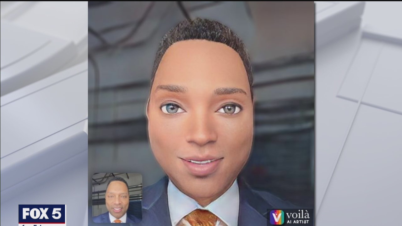 FOX 5 anchors try out some viral filters