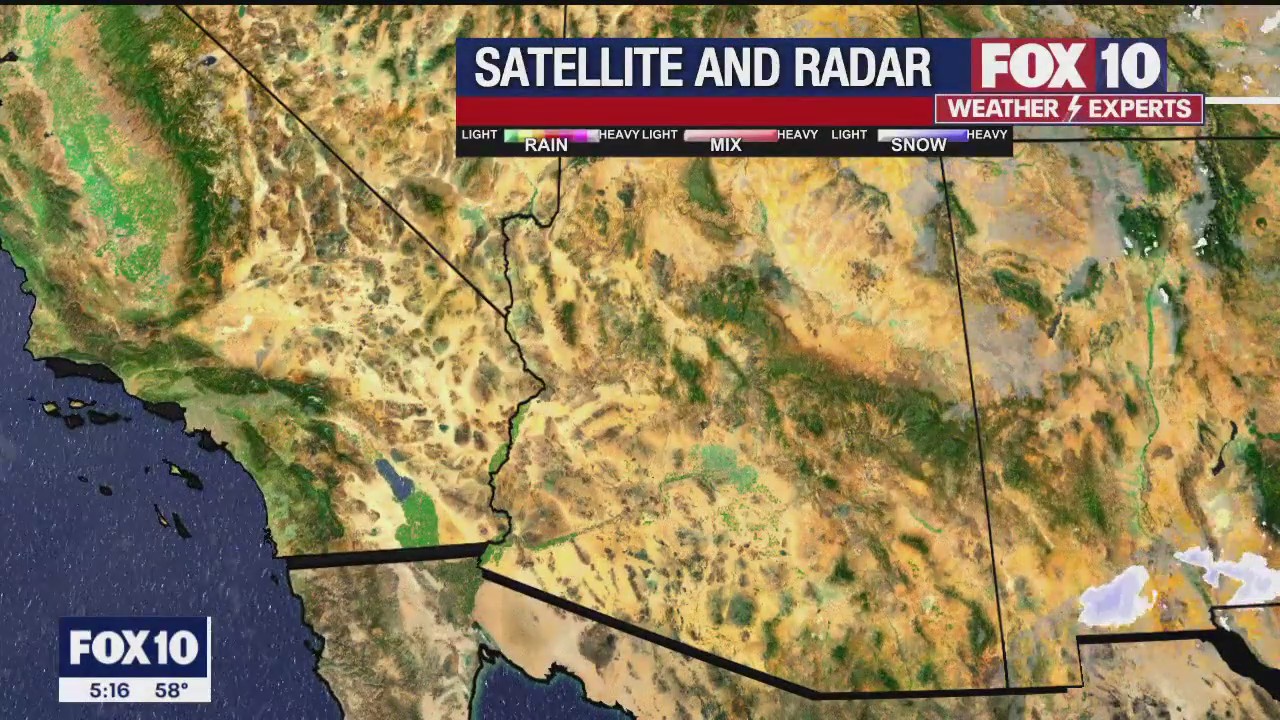 5PM Weather Forecast - 2/16/2023