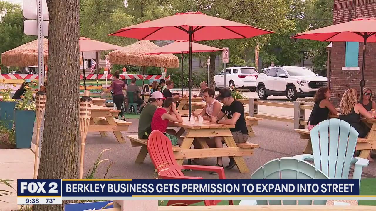 Berkley restaurant creates Tiki & Taco Bar 'pop-up' outdoors in the street to allow for safe and fun dining
