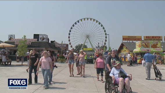 Beating the heat at Wisconsin State Fair