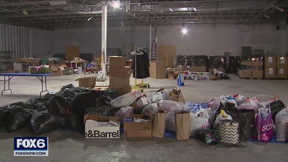 Islamic Center of Milwaukee Afghan refugee donations collected