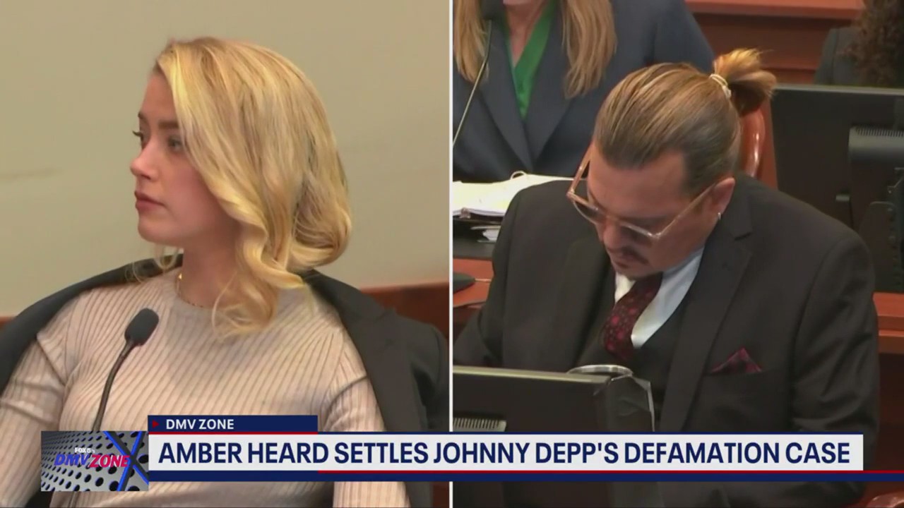 Amber Heard settles Johnny Depp's defamation case