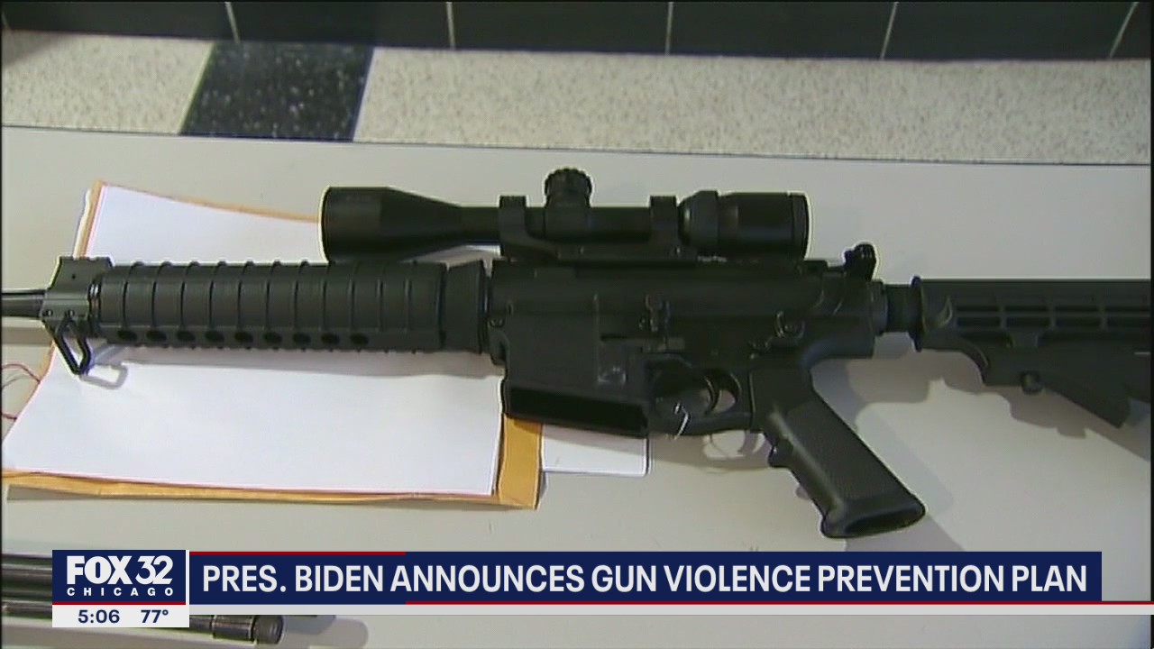 Pres. Biden announces gun violence prevention plan