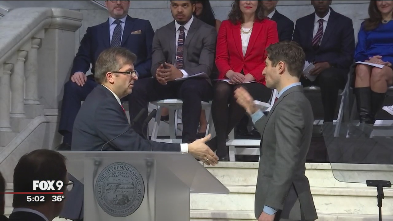 Inauguration of Minneapolis Mayor Jacob Frey