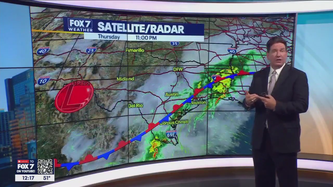 Central Texas weather: Rain, cold and clouds to last another day
