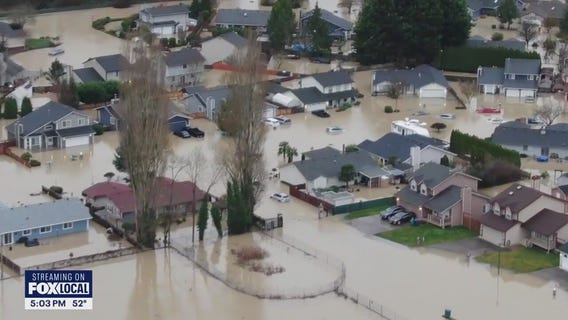 Levee breach floods homes in Pacific, WA, evacuations issued