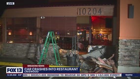 Car crashes into Lakewood restaurant