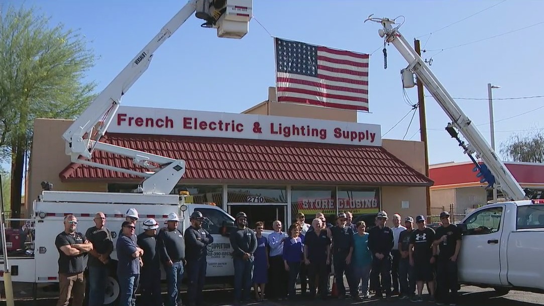 Surprise party marks end of the line for family-owned Glendale business