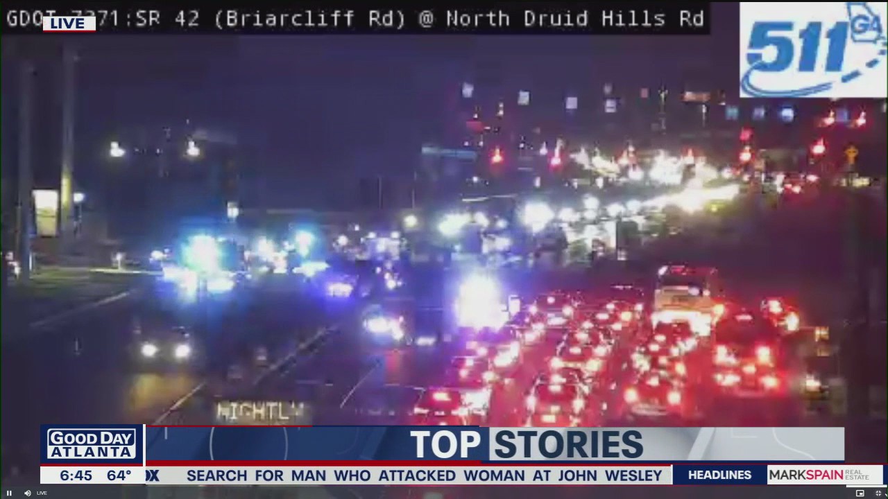 Crashes causing issues for drivers | FOX 5 Atlanta