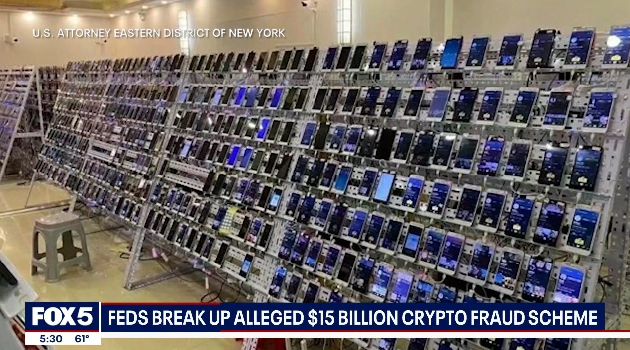 Feds break up alleged $15 billion crypto fraud scheme [GRAPHIC]
