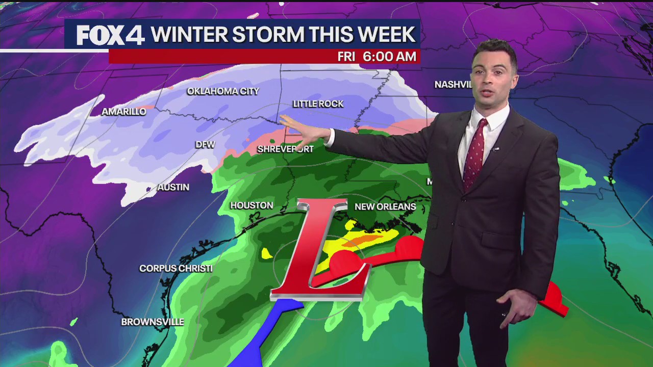 Dallas Weather: Temperatures to fall below freezing