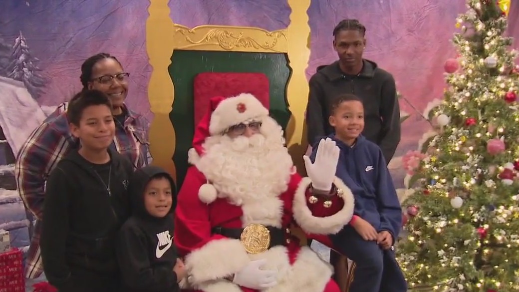 Spreading holiday cheer to families