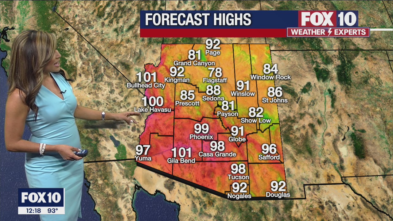 Noon Weather Forecast - 5/18/22