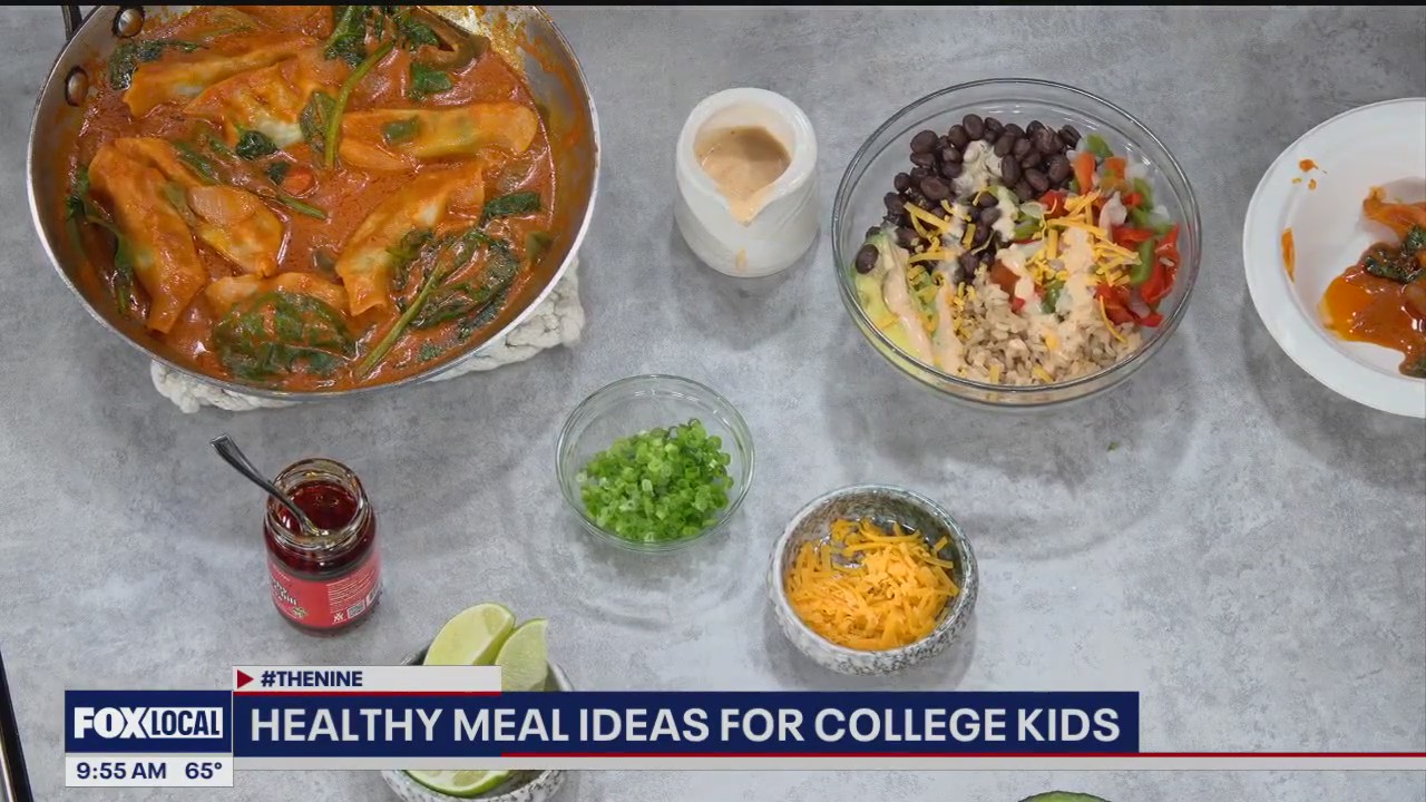 Easy and healthy meal ideas for college kids