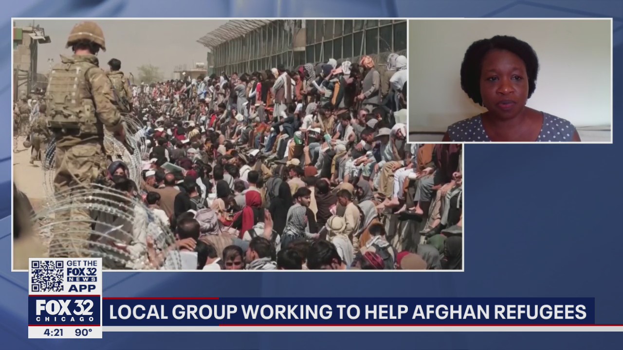 Chicago area group works to help Afghan refugees