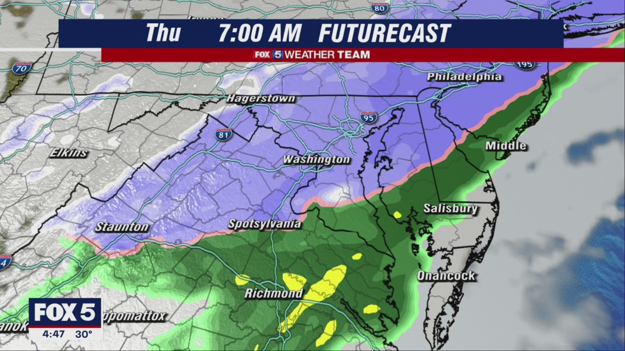 FOX 5 Weather forecast for Wednesday, January 19