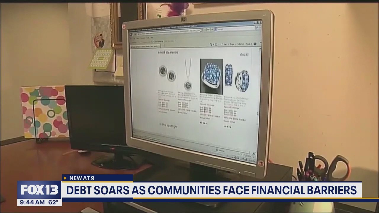 Debt soars as communities face financial barriers