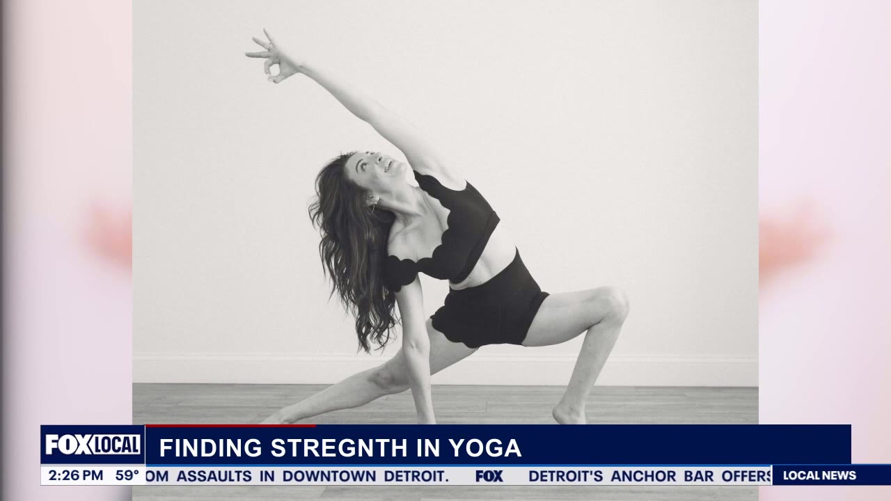 Childhood cancer survivor shares journey, opening of Born Yoga