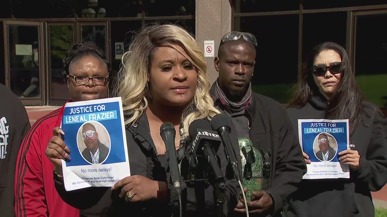 Family of Leneal Frazier holds news conference