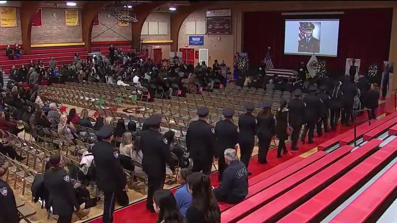 Funeral for Park Forest Officer Tim Jones