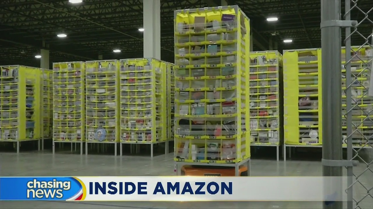 Tracking an Amazon order from keyboard to door