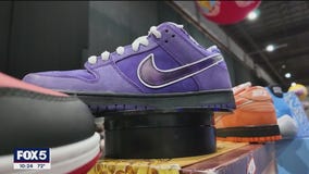 'Sneaker Con" takes over Brooklyn Navy Yard