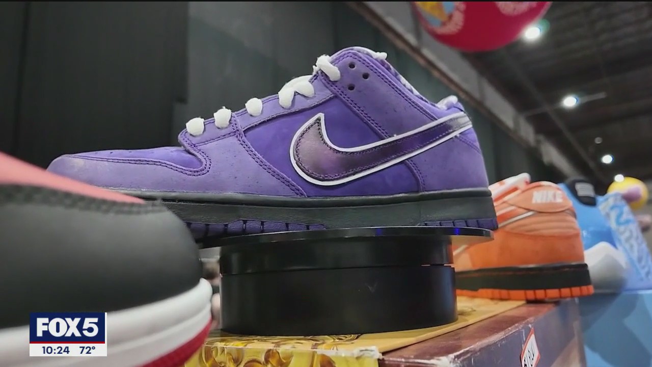 'Sneaker Con" takes over Brooklyn Navy Yard