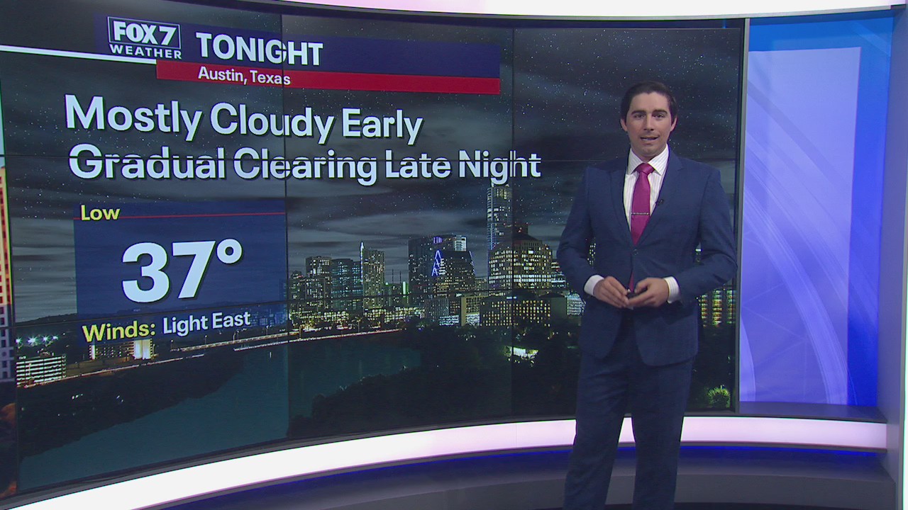Evening weather forecast for January 28, 2021