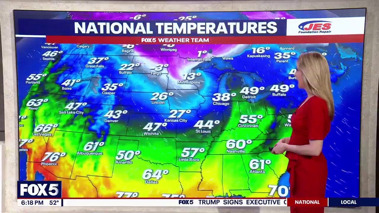 Rain and possible thunder tonight, no White Christmas this year